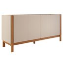 Ver imagem 1 de Buffet Balcao 4 Portas Mdf 170 Cm 22183 Off White Natuem