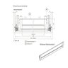Divisor Horizontal Avantbox Fgvtn 1200 Mm - Branco - 0076.05w01200h0 - 3
