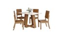 Ver imagem 1 de Mesa Jantar Lins 120 4 Cadeiras Milla Corano - Henn