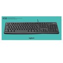 Ver imagem 2 de Teclado Logitech K120, Usb, Layout Abnt2, Preto - 920-004423