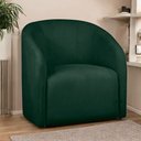 Ver imagem 6 de Poltrona Sala de Estar Decorativa Lara Bouclê Verde - Vallisa Decor