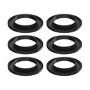Ver imagem 1 de Kit 6 Espalha Chama de Fogão Queimador Duplo Ferro 17,5cm