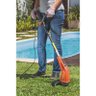 Aparador de Grama Elétrico 1500w Ap1500t Tramontina + Ancinho 3 Dentes para Jardim Cabo - 7