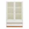 Armario de Escritorio Moju cor Off White com Freijo 183cm - 57370 - 1