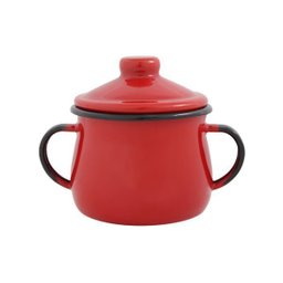 Acucareiro em Agata - Vermelho - 350 Ml Ewel - 1