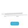 Tampo para Balcão de Cozinha 120cm Menu Móveis Branco - 2