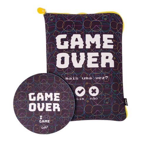 Capa de Notebook com Mouse Pad - Game Geek Uatt?