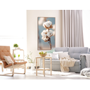 Ver imagem 1 de Quadro Decorativo Flor de Algodão