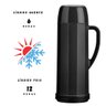 Garrafa Térmica 1 Litro Invicta Eureka Ampola de Vidro Café - 6