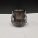 Ver imagem 6 de Castiçal Porta Vela Decorativo Home&co Vidro 6x7x7cm Fume