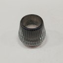 Ver imagem 5 de Castiçal Porta Vela Decorativo Home&co Vidro 6x7x7cm Fume