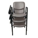 Ver imagem 2 de 03 Cadeiras Universitárias Linha Hotel Auditório Cinza