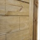 Ver imagem 4 de Kit Porta de Madeira Maciça Ekos 215x87cm Batente 11cm Abertura Esquerda Natural Uniportas
