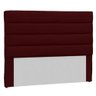 Cabeceira Casal Estofada Berlim Bordô -m&f Decor - 2