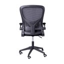 Ver imagem 4 de Kit 04 Cadeiras Escritório Rodizio Office Bytes Preto