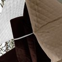 Ver imagem 2 de Manta Protetora de Sofá Cama Cor Cáqui Impermeável 1,80m