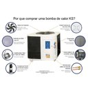 Ver imagem 3 de Bomba Trocador de Calor para Aquecimento de Piscina até 100 Mil Litros KS100 - KS Aquecedores