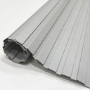 Ver imagem 1 de Painel Ripado Versátil: 03 Unid. 270x110cm Larg. Talatto Painéis Cinza