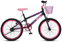 Ver imagem 1 de Bicicleta Jully Aro 20 Aero 36 Raias, Freios V-brake Dianteiro e Traseiro, Suporte de Guidão Down Hi