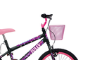 Ver imagem 4 de Bicicleta Jully Aro 20 Aero 36 Raias, Freios V-brake Dianteiro e Traseiro, Suporte de Guidão Down Hi