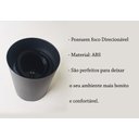 Ver imagem 4 de 7 Spot Sobrepor Redondo AR70 Preto Direcionavel Corredor Zan94