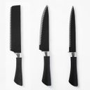 Ver imagem 2 de Kit Completo 6 Peças de Facas com Cutelo Tesoura Descascador