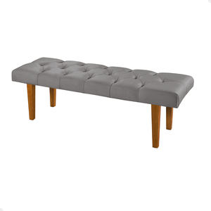 Recamier Puff Estofado para Quarto Closet Banqueta Decoração