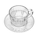 Ver imagem 4 de Kit 4 Xícaras de Chá de Cristal Imperatriz 220ml - Wolff