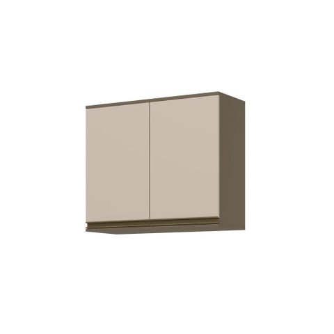 Aéreo 02 Portas 80cm Connect C88 Duna Cristal - Henn