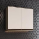 Ver imagem 3 de Aéreo 02 Portas 80cm Connect C88 Duna Cristal - Henn