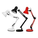 Ver imagem 5 de Luminária Mesa Abajur Articulável Metal Escritório Flex 2 em 1 Preta Bivolt