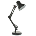 Ver imagem 6 de Luminária Mesa Abajur Articulável Metal Escritório Flex 2 em 1 Preta Bivolt