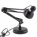 Ver imagem 7 de Luminária Mesa Abajur Articulável Metal Escritório Flex 2 em 1 Preta Bivolt