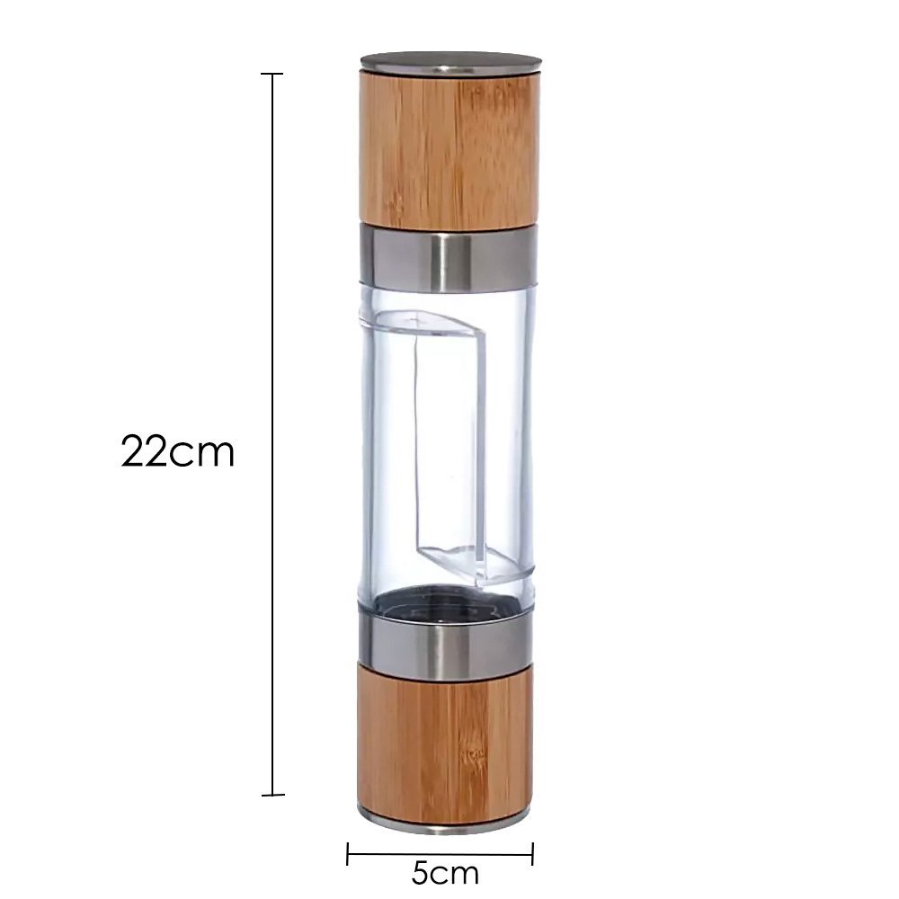 Moedor Manual P/ Sal e Pimenta 2 Em 1 Bolson 22cm Hauskraft - 4