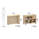 Ver imagem 4 de Bancada de Cozinha com Balcão 100% MDF 144cm Aura Luciane Móveis