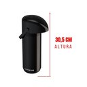 Ver imagem 3 de Garrafa Térmica Pressão Verona 1 L Preta - Unitermi