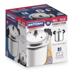 Panela de Pressão Profissional 20l Alumínio Nacional - 2