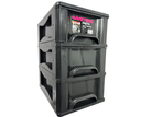 Ver imagem 1 de Gaveteiro Organizador 3 Gav Plasnew Resistente 1715 Preto