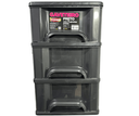 Ver imagem 2 de Gaveteiro Organizador 3 Gav Plasnew Resistente 1715 Preto