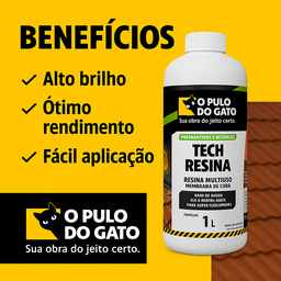 Resina Multiuso Base D'agua 1l Tech - 2