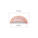 Ver imagem 2 de Puxador Concha Colonial Kit com 8 Unidades: Rose Gold