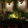 Luminária Solar Sensor de Movimento Presença Parede LED 3 Funçoes Lâmpada Prova D'Água Iluminaç - 4