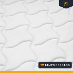 Cama Box com Colchao de Molas Ensacadas Pillow Top Flora + Auxiliar de Espuma Unique Solteiro 88cm - 9