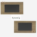 Ver imagem 5 de Rack Lumina com Painel Slim P/ Tv até 75" com 2 Portas Carvalho/grafite - Artely