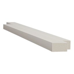 Ripa Poliestireno Fendi Santa Luzia - 2,8mx03cmx16mm (2 Uni) - 1