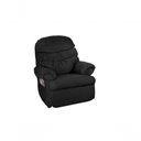 Ver imagem 4 de Poltrona Reclinável Barão Papai Mamãe Amamentação Estética Suede Preto 381