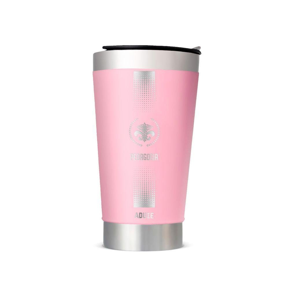 Copo Térmico Aduze V4 Pedagogia 500ml Rosa - 1