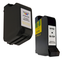 Ver imagem 3 de Kit Cartucho de Tinta Compatível 6625 17 1823 23 e 6615 15 para Hp Deskjet 710c Deskjet 840