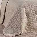 Ver imagem 2 de Cobre Leito King Dallas Micropercal 200 Fios Dupla Face 3 Peças - Bege