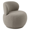 Ver imagem 1 de Poltrona Decorativa Aimê Premium Bouclé Cappuccino Sala Dekorien